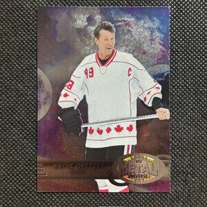 2021 Skybox Metal Universe Wayne Gretzky Retro # RB-20 HOF